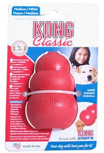 Origineel rubber medium rood - Kong