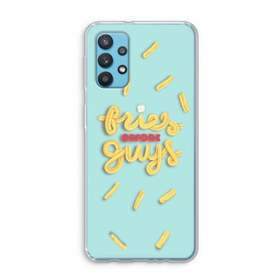 Always fries: Samsung Galaxy A32 4G Transparant Hoesje