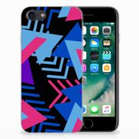 iPhone SE 2022 | SE 2020 | 8 | 7 | TPU Hoesje | Funky Triangle