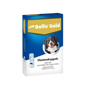 Bolfo Gold 400 hond vlooiendruppels 4 pipetten