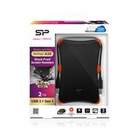 Silicon Power 2TB Rugged Armor A30 schokbestendig, 2.5" USB 3.0 Military Grade Portable Hard Drive - thumbnail