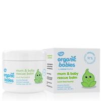 Green People Organic babies mum & baby rescue balm scent free 100 Milliliter