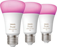 Philips Hue White and Color E27 1100lm 3-pack - thumbnail