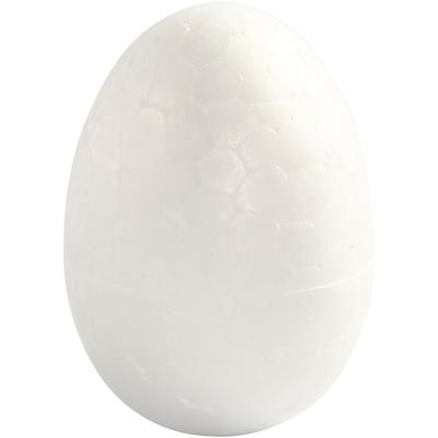 Creativ Company Eieren, h: 4,8 cm, wit, 10 stuk/ 1 doos