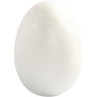 Creativ Company Eieren, h: 4,8 cm, wit, 10 stuk/ 1 doos