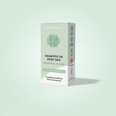 Shampoobars Mini shampoo & body bar eucalyptus & tea tree
