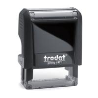 Tekststempel trodat printy 4911