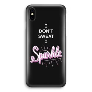 Sparkle quote: iPhone Xs Volledig Geprint Hoesje