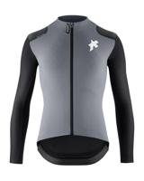 Assos Equipe RS spring fall S11 fietsshirt lange mouw zwart grijs heren S