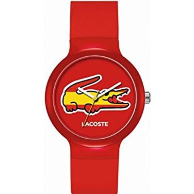 Lacoste horlogeband LC-46-4-47-2504 /2020071 / 20mm Rubber Multicolor 14mm