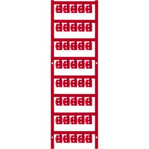 Weidmüller 1813150000 SFC 0/12 NEUTRAL RT Kabelmarkeringdrager Montagemethode: Vastklemmen Markeringsvlak: 4.10 x 12 mm Rood Aantal markeringen: 200 200 stuk(s)