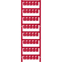 Weidmüller 1813150000 SFC 0/12 NEUTRAL RT Kabelmarkeringdrager Montagemethode: Vastklemmen Markeringsvlak: 4.10 x 12 mm Rood Aantal markeringen: 200 200 stuk(s)