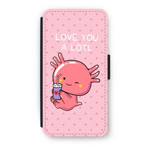 Love You A Lotl: iPhone 7 Plus Flip Hoesje