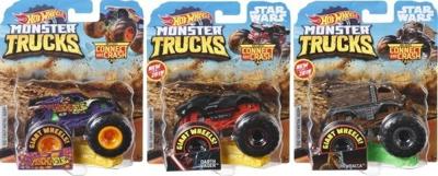 HW Monster Trucks 1:64 Die-Cast