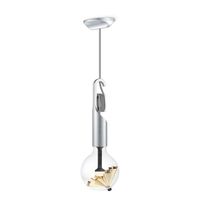 Move Me hanglamp Twist - grijs / Umbrella 5,5W - goud - thumbnail