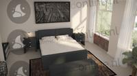 Standaard boxspringset 140 x 200 cm- stofkleur 1984