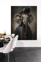 Urban Cotton Wandkleed Elephant - thumbnail