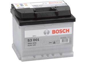 Bosch S3 001 voertuigaccu 41 Ah 12 V 360 A Auto