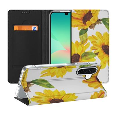 Smart Cover voor Samsung Galaxy A26 Zonnebloemen