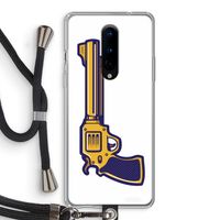 Pew Pew Pew: OnePlus 8 Transparant Hoesje met koord