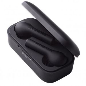 Boompods Bassline TWS Headset True Wireless Stereo (TWS) In-ear Oproepen/muziek Bluetooth Zwart