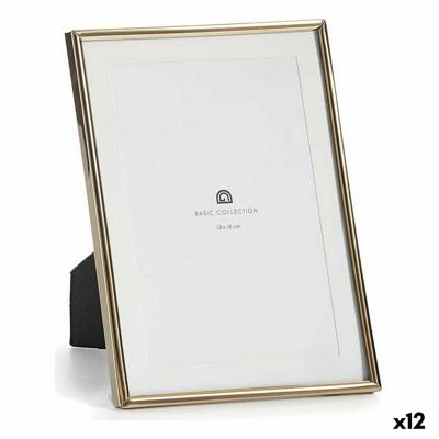 Fotolijsten Kristal Gouden Staal (12 Stuks)