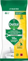 Dettol reinigingsdoekjes citroen, pak van 72 stuks