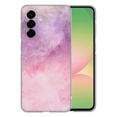 TPU Hoesje Samsung Galaxy A56 - Pink Purple Paint Backcover TPU Hoesje Samsung Galaxy A56 - Pink Purple Paint Backcover