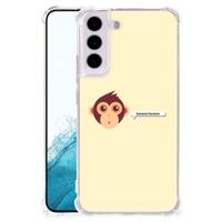Samsung Galaxy S22 Stevig | Bumper Hoesje | Monkey