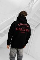 Croyez Gallery Hoodie Heren Zwart/Rood - Maat XS - Kleur: RoodZwart | Soccerfanshop