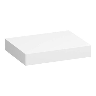 Brauer Creek Topblad Vrijhangend - 60 cm - Mat Wit