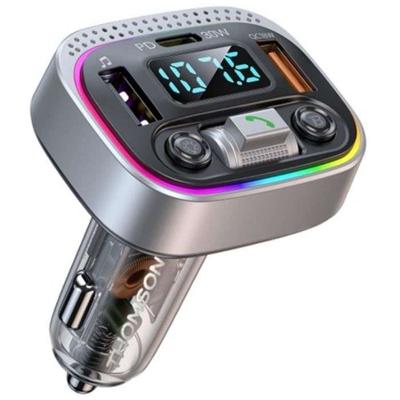 FM-zender bt 5.4 - THOMSON - 12/24 V - 1A + QC3.0 + PD30 W - Blauwe LED