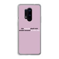 uw waarde daalt niet: OnePlus 8 Pro Transparant Hoesje