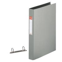 Esselte Standard Ring Binders , PP Grey 2 x 25 mm ringband A4 Grijs