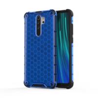 Voor Xiaomi Redmi Note 8 Pro schokbestendige honingraat PC + TPU case (blauw)