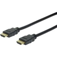 Digitus AK-330107-100-S HDMI-kabel HDMI Aansluitkabel HDMI-A-stekker, HDMI-A-stekker 10.00 m Zwart Audio Return Channel (ARC), Vergulde steekcontacten - thumbnail