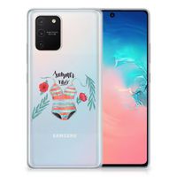 Samsung Galaxy S10 Lite Telefoonhoesje met Naam Boho Summer - thumbnail