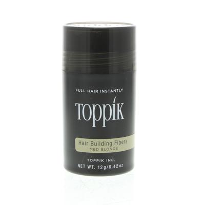 Toppik Poeder Fibers Hair Building Fibers Powder Medium Blonde 12gr | Voor Dunner Wordend Haar
