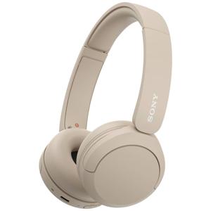 Sony WH-CH520 On Ear headset Bluetooth Stereo Beige Ruisonderdrukking (microfoon) Indicator voor batterijstatus, Headset, Klankregeling, Volumeregeling,