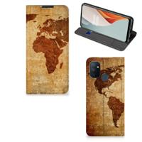 OnePlus Nord N100 | Book Cover | Wereldkaart