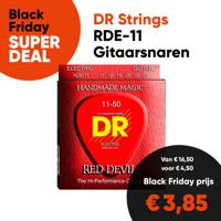 DR Strings RDE-11 Red Devils Elektrische Snaren (11-50), K3 Coating - Aanbieding, op = op