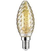 Paulmann 28708 LED-lamp Energielabel F (A - G) E14 Kaars 2.6 W = 26 W Goud (Ø x h) 35 mm x 98 mm 1 stuk(s)