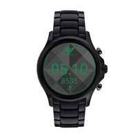 Horlogeband Armani ART5002 Staal Zwart 22mm