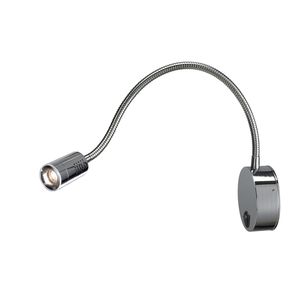 DIO FLEX PLATE LED 2700K/3000K 1,9W Chroom
