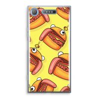 Hamburger: Sony Xperia XZ1 Transparant Hoesje Hamburger: Sony Xperia XZ1 Transparant Hoesje