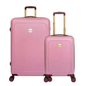 Dames kofferset roze - 55 / 76 cm - MŌSZ Lauren