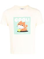 CHOCOOLATE t-shirt à imprimé graphique - Tons neutres - thumbnail