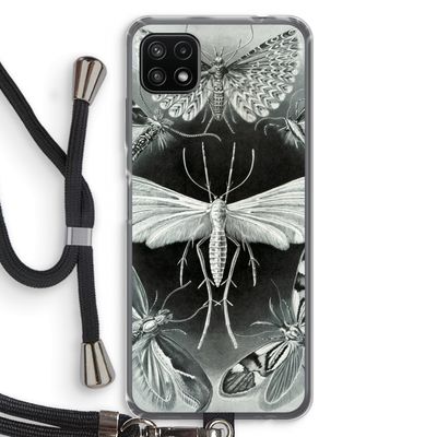 Haeckel Tineida: Samsung Galaxy A22 5G Transparant Hoesje met koord