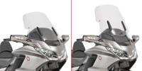 GIVI Windscherm, moto en scooter, D1172ST Verhoogd transparant