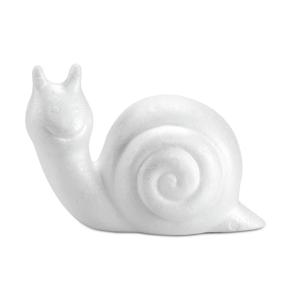 Hobby/knutsel Piepschuim slak - vormen/figuren dieren - 10.5 cm